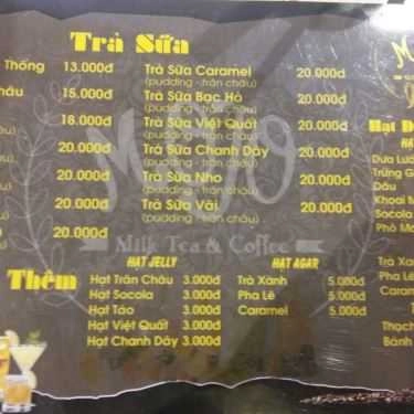 Thực đơn- Mojo Milk Tea & Coffee
