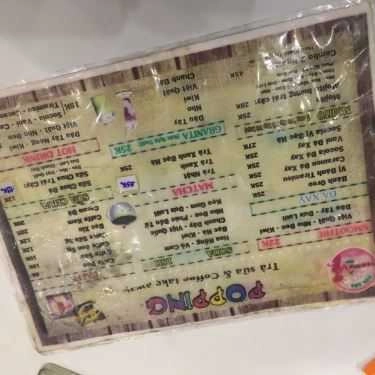Tổng hợp- Cafe Trà Sữa Popping Tea