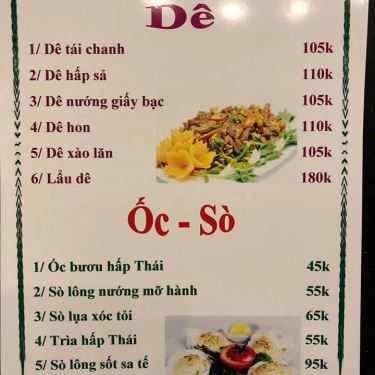 Thực đơn- Nhà Hàng TYPHU Cafe & Restaurant