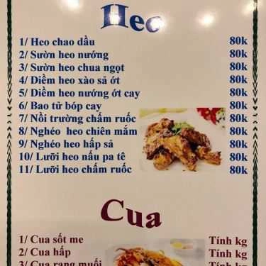 Thực đơn- Nhà Hàng TYPHU Cafe & Restaurant