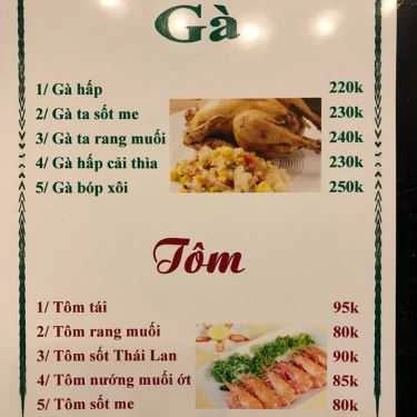 Thực đơn- Nhà Hàng TYPHU Cafe & Restaurant
