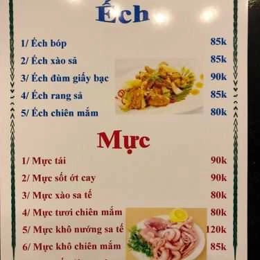 Thực đơn- Nhà Hàng TYPHU Cafe & Restaurant