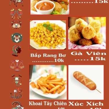 Thực đơn- Zodiac - Coffee Take Away