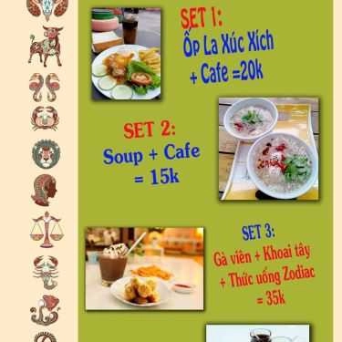 Thực đơn- Zodiac - Coffee Take Away