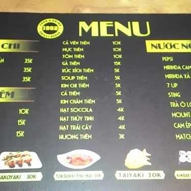 Thực đơn- Quán Ăn 1992 Chilli Queen - Food & Drink - Nam Kỳ Khởi Nghĩa