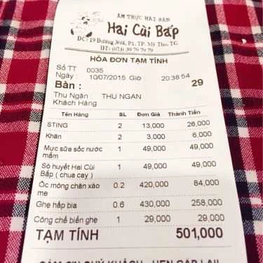 Tổng hợp- Quán Ăn Ẩm Thực Hải Sản Hai Cùi Bắp - Đường 30 Tháng 4