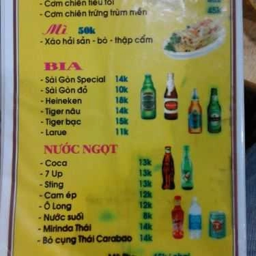 Thực đơn- Quán Nhậu Mỹ Khê - Hải Sản & BBQ