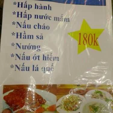 Thực đơn- Quán Ăn Bê Thui Lê Nguyễn