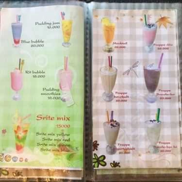 Thực đơn- Cafe Bekute - Trà Sữa & Ăn Vặt
