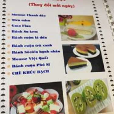 Thực đơn- Cafe Bill Cakes & Drinks