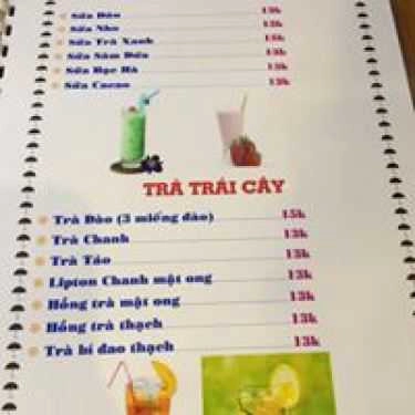 Thực đơn- Cafe Bill Cakes & Drinks