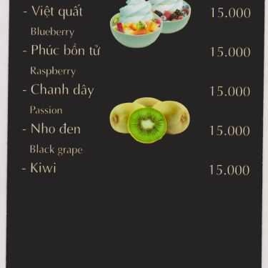 Thực đơn- Hạt Cafe