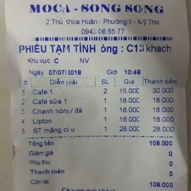 Tổng hợp- Song Song - Moca Coffee