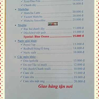 Thực đơn- Candy Coffee