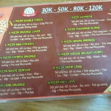 Thực đơn- Quán Ăn Thế Giới Pizza