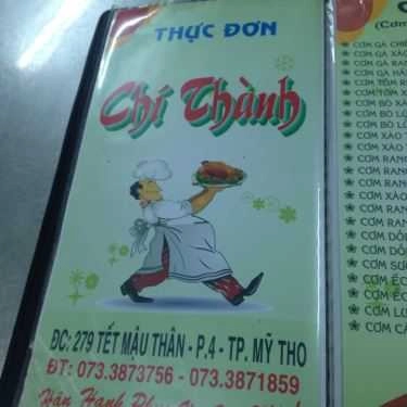 Thực đơn- Quán Ăn Quán Cơm Chí Thành