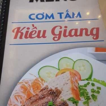 Thực đơn- Quán Ăn Cơm Tấm Kiều Giang