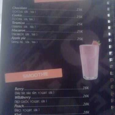 Thực đơn- Cafe Gusto - Kem Gelato