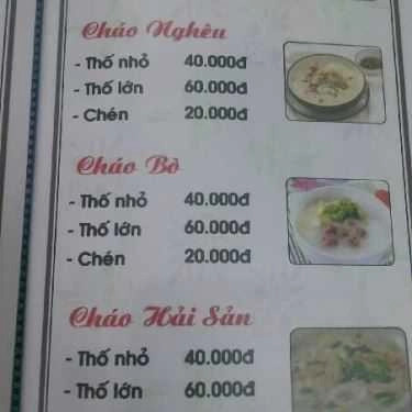 Thực đơn- Quán Ăn Hải Sản Hoàng Thành - Tết Mậu Thân