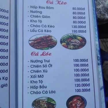 Thực đơn- Quán Ăn Hoàng Thành - Quán Hải Sản Sân Vườn
