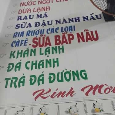 Thực đơn- Quán Ăn Hủ Tiếu Sa Tế Chín Hoàng - Nam Kỳ Khởi Nghĩa