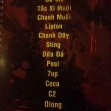 Thực đơn- Lion Coffee