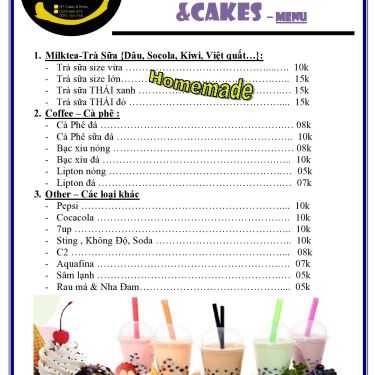 Tổng hợp- Cafe MT - Cakes & Drinks