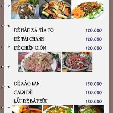 Thực đơn- Nhà Hàng Rạng Đông - Món Ăn Gia Đình