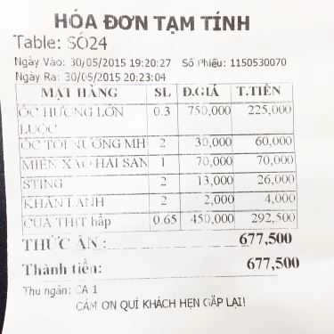 Tổng hợp- Quán Ăn Vũ Mập - Quán Ốc 283