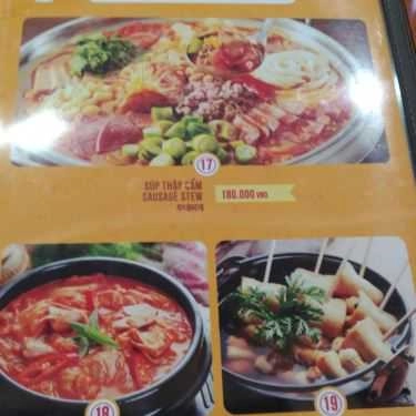 Thực đơn- Nhà Hàng Papas' Chicken & Pizza
