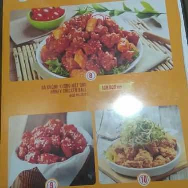 Thực đơn- Nhà Hàng Papas' Chicken & Pizza
