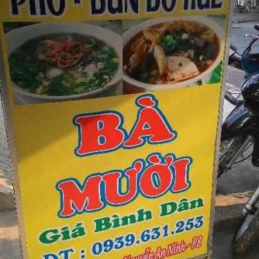 Tổng hợp- Quán Ăn Phở Bà Mười