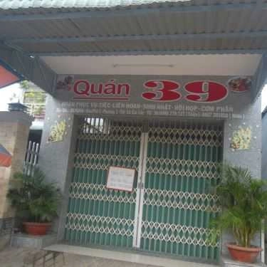 Tổng hợp- Quán Ăn Quán 39 - Món Ăn Gia Đình