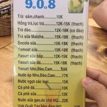 Thực đơn- Quán Ăn Quán 908 - Mì Cay Hàn Quốc