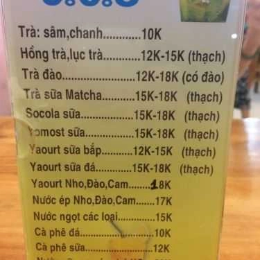 Thực đơn- Quán Ăn Quán 908 - Mì Cay Hàn Quốc