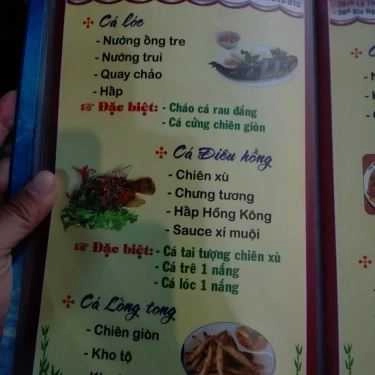 Thực đơn- Đồng Nam 2 - Quán Ăn Gia Đình