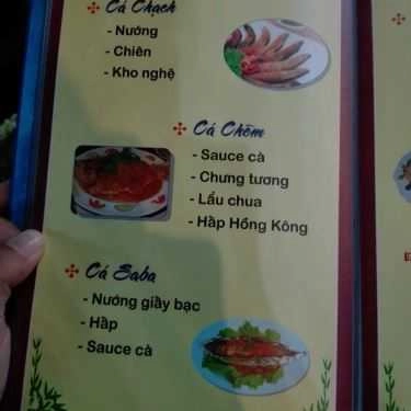 Thực đơn- Đồng Nam 2 - Quán Ăn Gia Đình