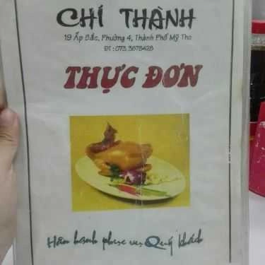Thực đơn- Quán Ăn Quán Cơm Chí Thành - Ấp Bắc
