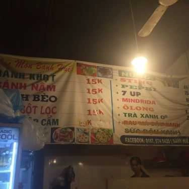 Thực đơn- Quán Ăn Quán Hồng Phương - Ăn Vặt Bánh Huế