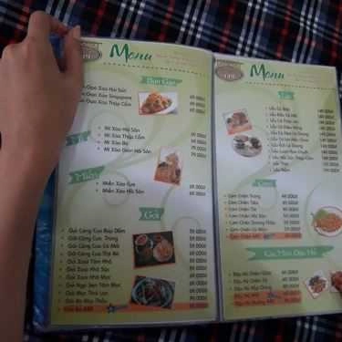 Thực đơn- Quán Ăn Quán Nướng 449 - Hùng Vương
