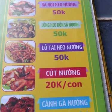 Thực đơn- Quán Ăn Quán Nướng 51 - Bia & Món Nướng