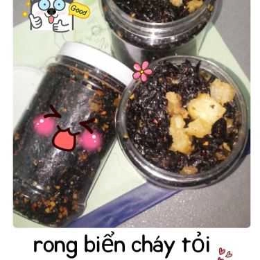 Món ăn- Ăn vặt Rong Biển Cháy Tỏi