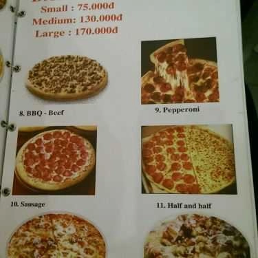 Thực đơn- Summer Cafe & Pizza - Lý Thường Kiệt