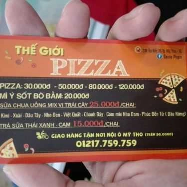 Thực đơn- Quán Ăn Thế Giới Pizza