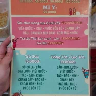 Thực đơn- Quán Ăn Thế Giới Pizza