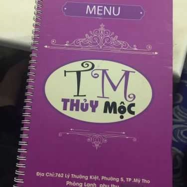 Thực đơn- Thủy Mộc Coffee