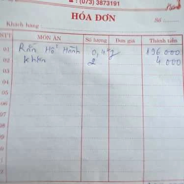 Tổng hợp- Quán Ăn Thuỷ Vân - Đặc Sản Thịt Rắn