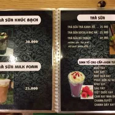 Thực đơn- Cafe Tin - Food & Drink