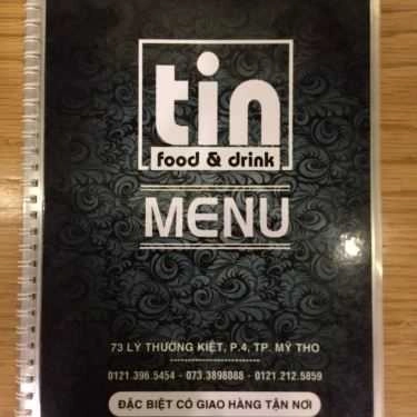 Thực đơn- Cafe Tin - Food & Drink