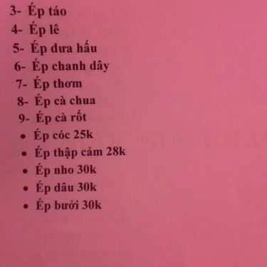 Thực đơn- Ty Ty Trà Sữa & Cafe
